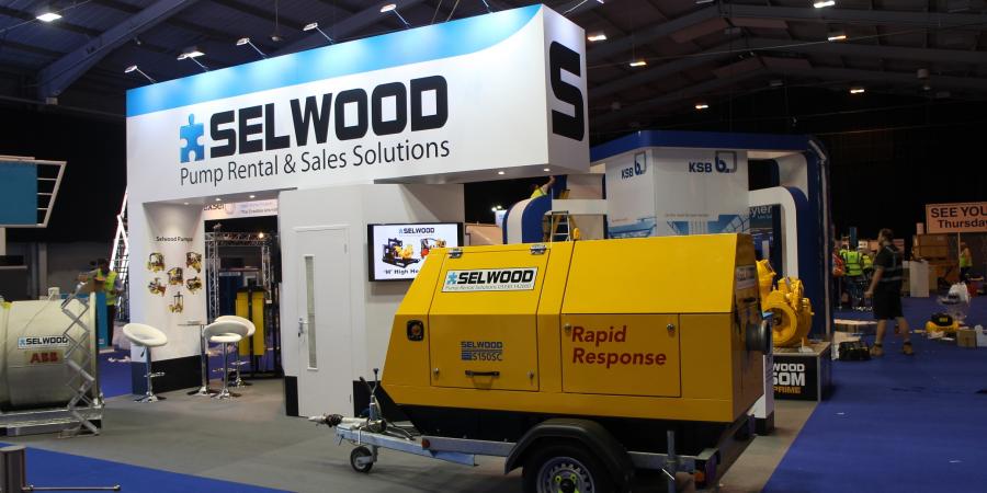 Selwood S150SC on display at Pump Centre 2017 in Telford