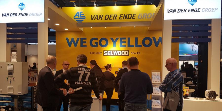 The partnership of Selwood and Van Der Ende Group was announced at the Aqua Nederland Vakbeurs Gorinchem 2018